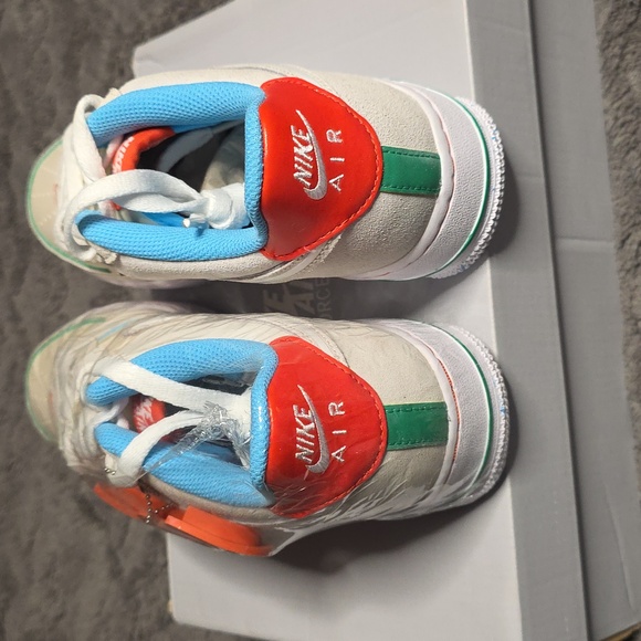 Air Force 1 "Cookie Cutter" Colorful Sneakers with Unique Design - Picture 4 of 6